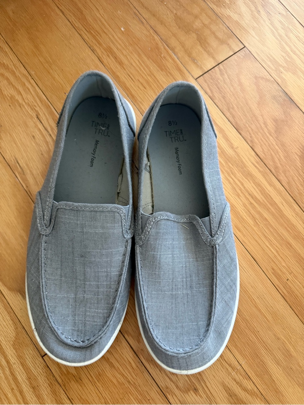 Boys  Casual Slip-On Shoes in Light Gray